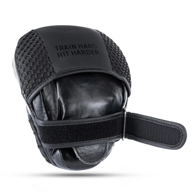 Trainerpratzen aus echtem Leder | Black Leather | 2 Stück