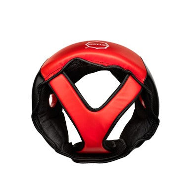 Boxhelm Plain red