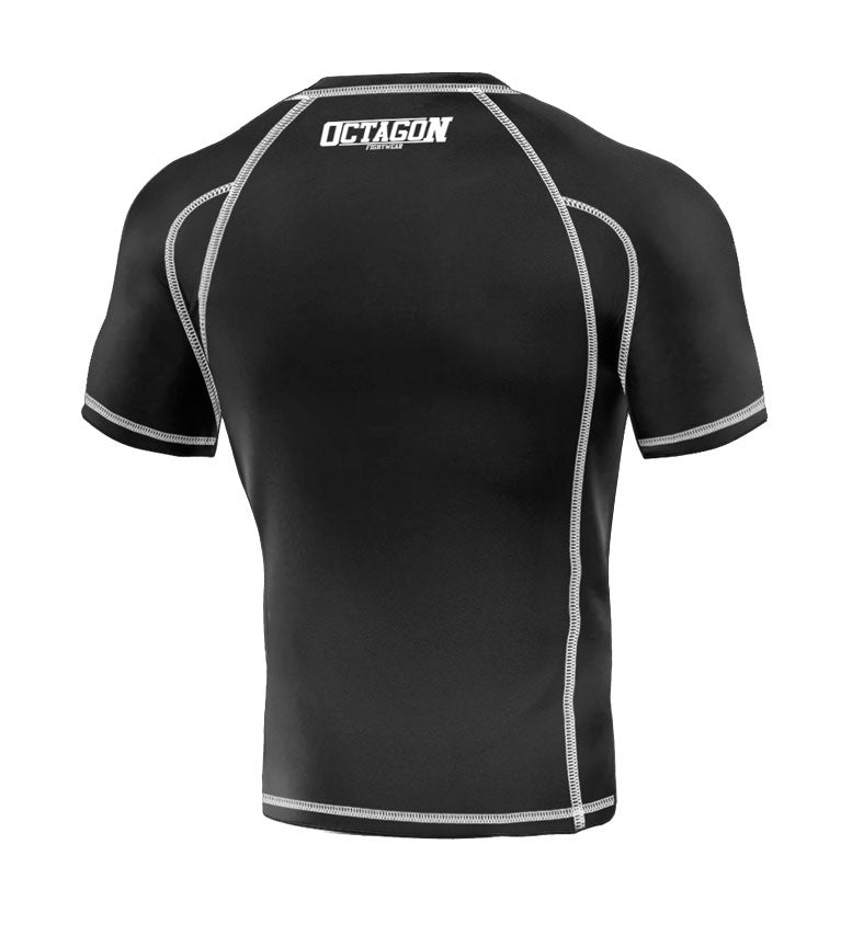 Rashguard Fight Wear black/white