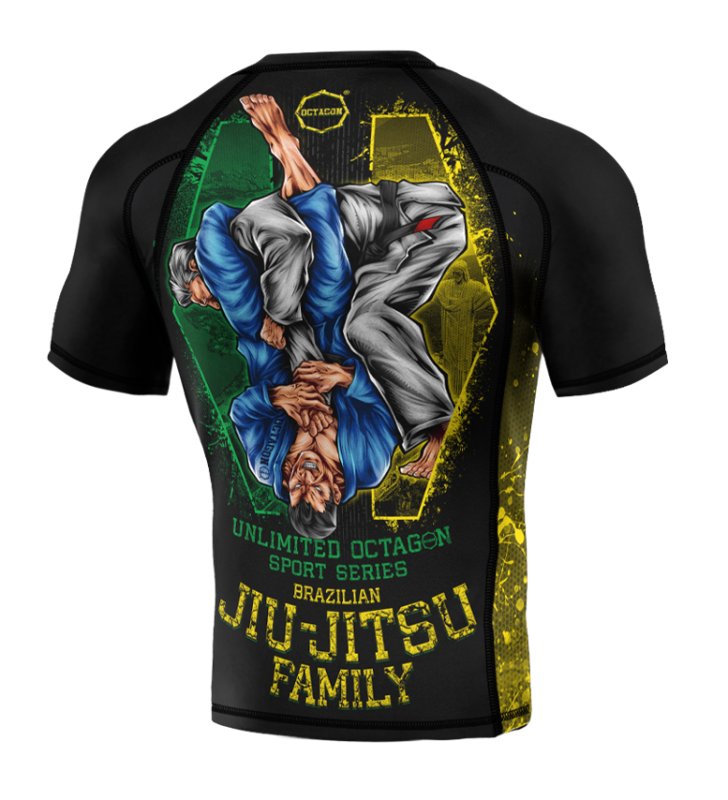 Rashguard Octagon Jiu Jitsu Family