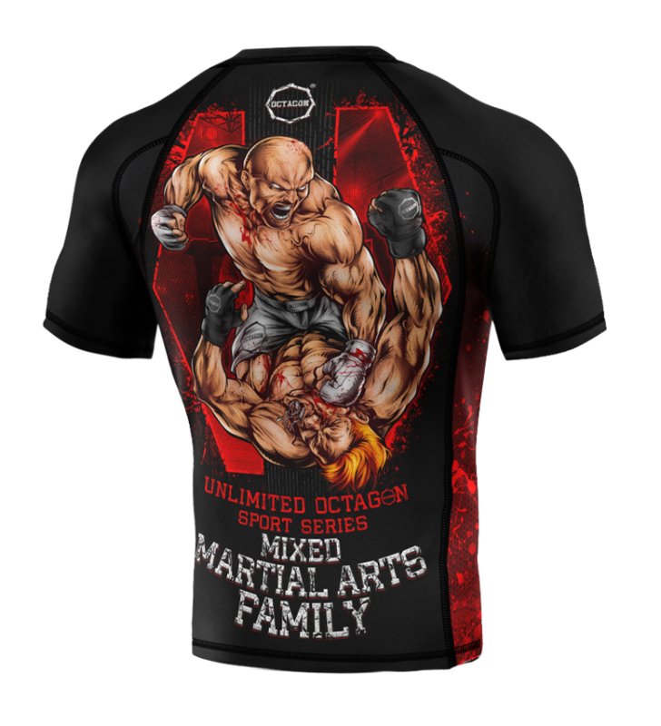 Rashguard Octagon MMA Family