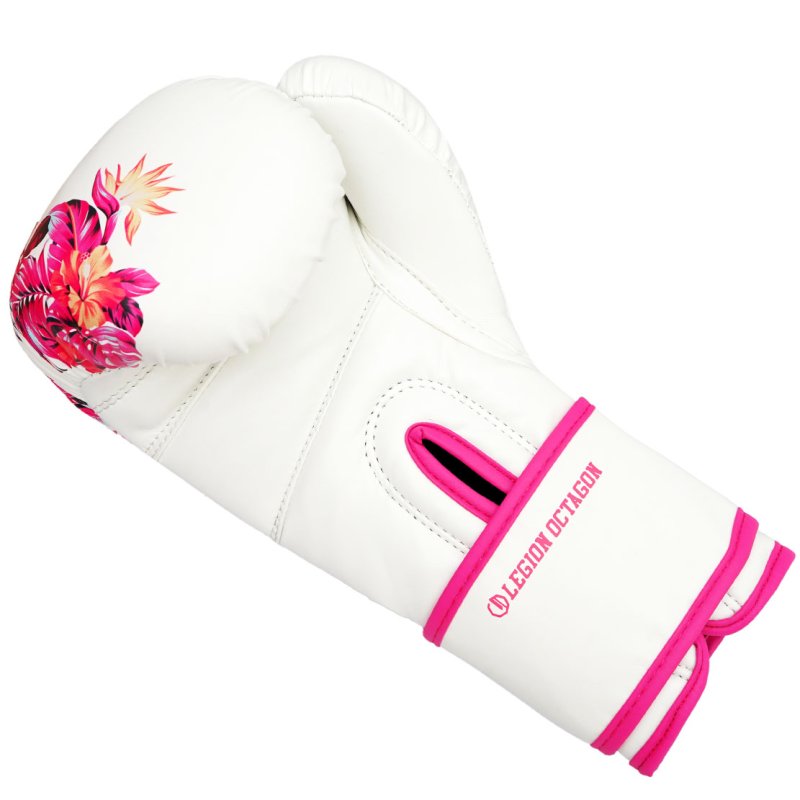 Boxhandschuhe Damen Flower white/pink