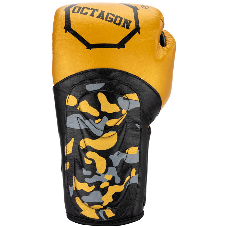 Boxhandschuhe Hero gold Leder