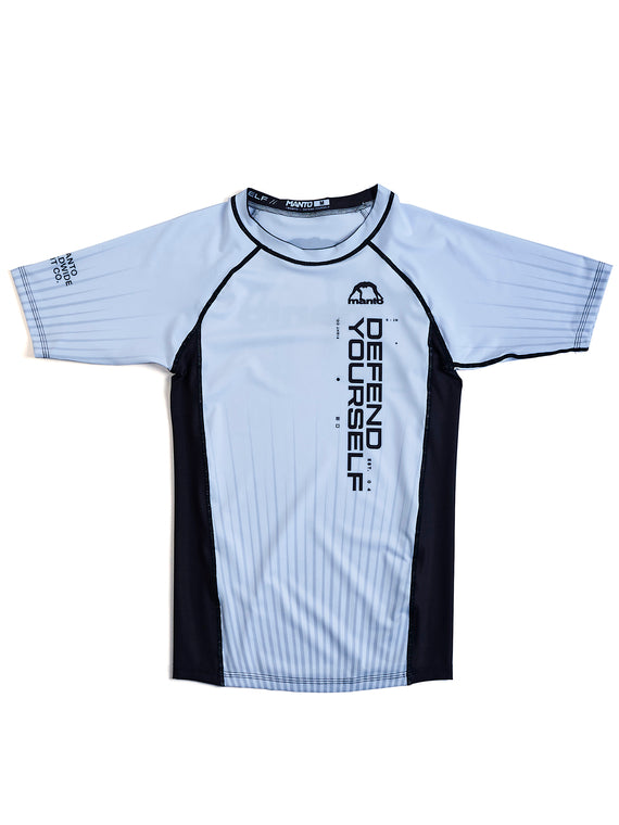 Rashguard RANKED white