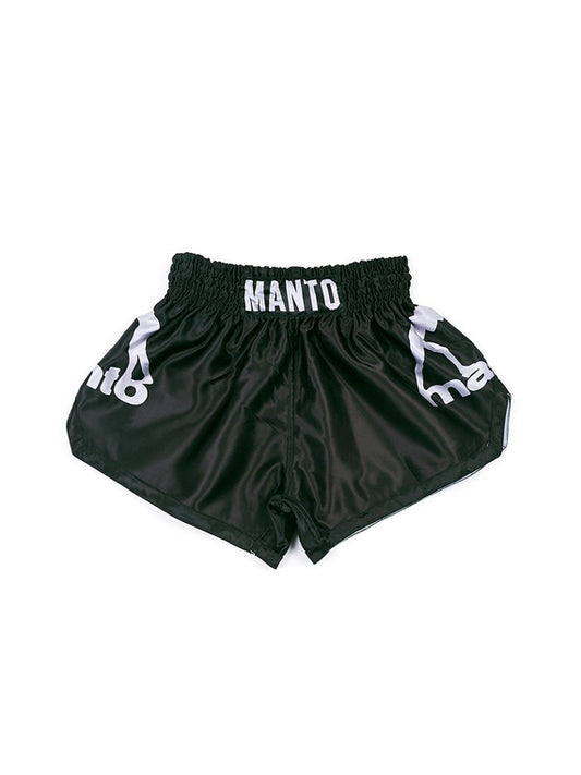 Muay Thai Shorts DUAL black/silver