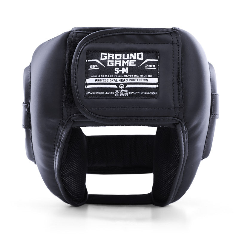 Boxhelm Stripe Black