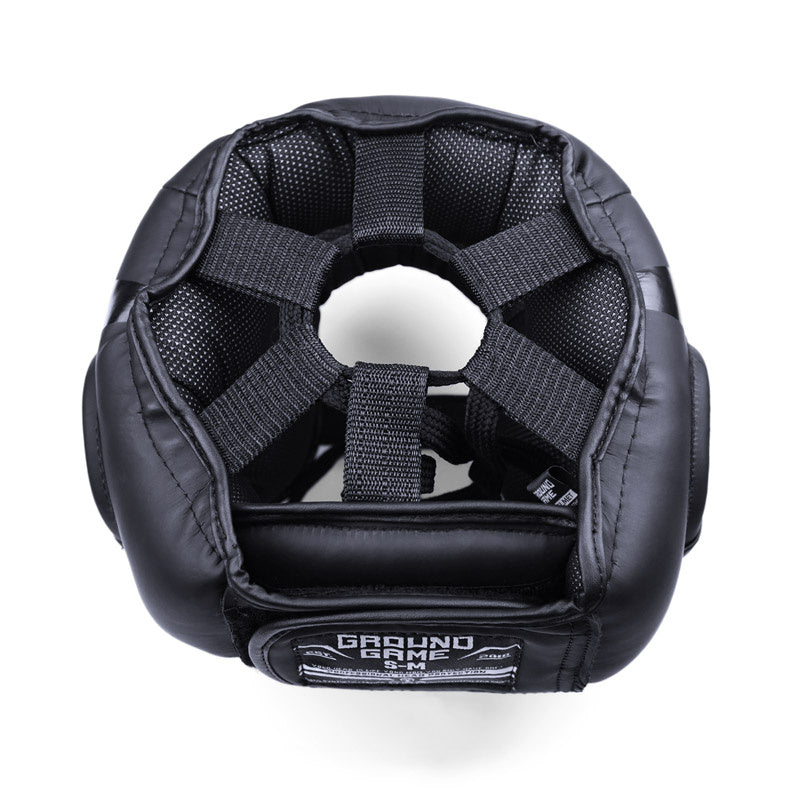 Boxhelm Stripe Black