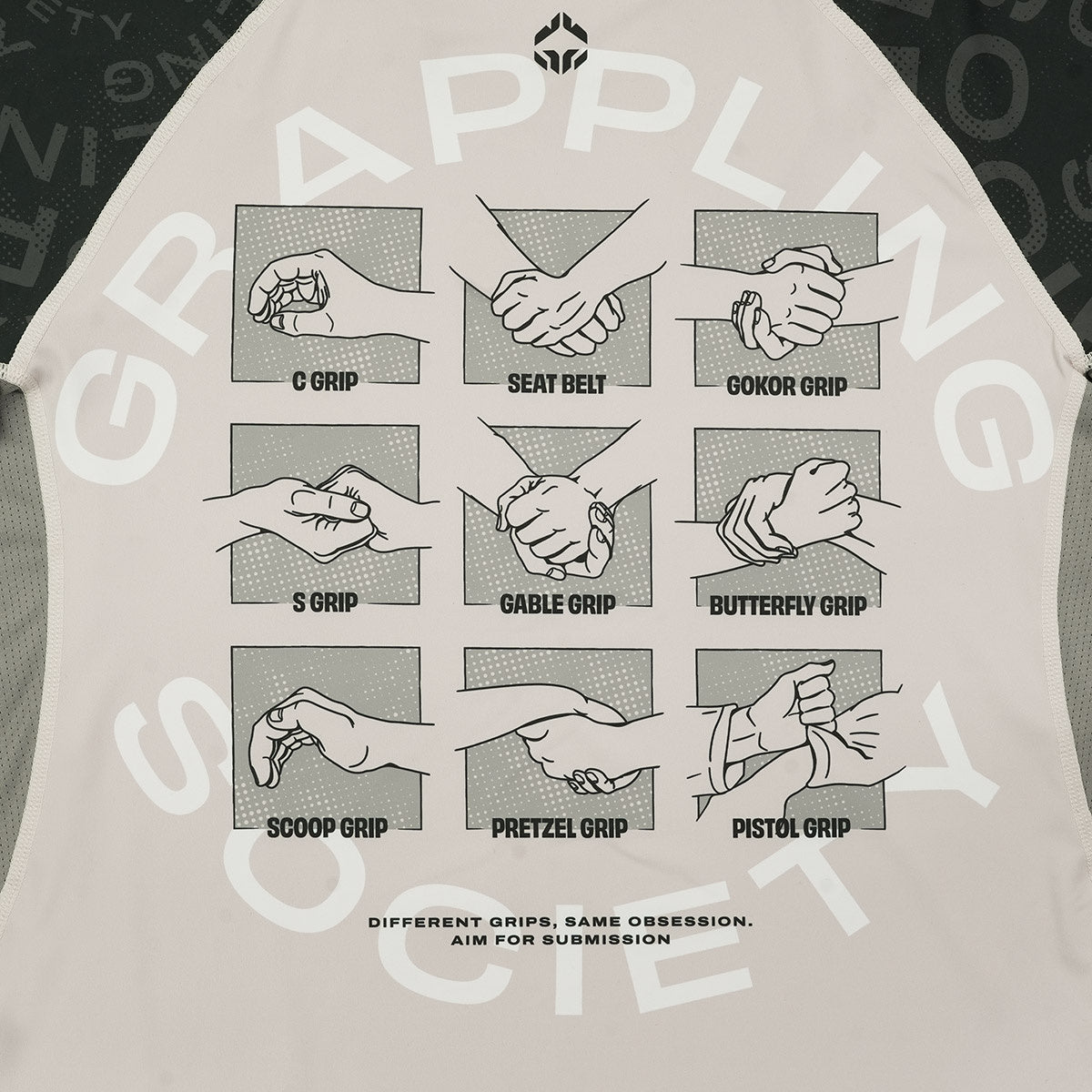 Rashguard Grappling Society Kurzarm