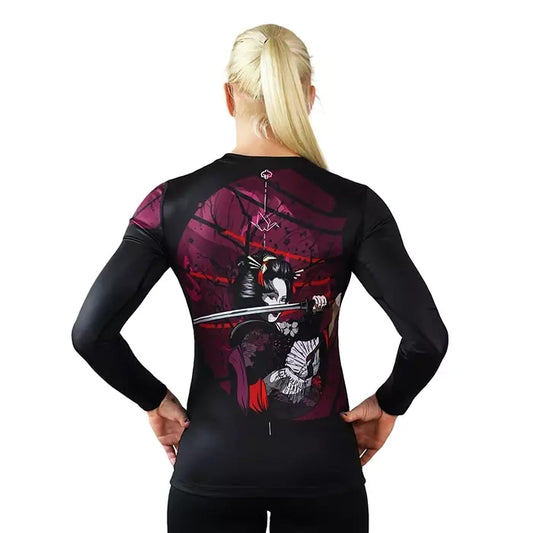 Rashguard Tsuru Warrior Langarm Frauen