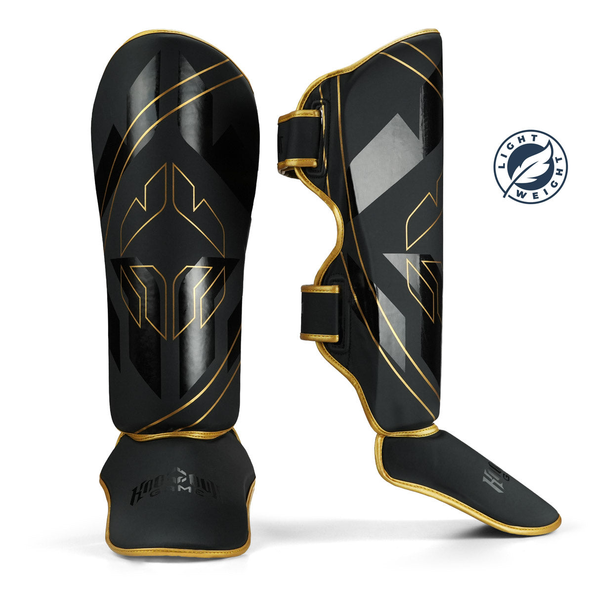 Schienbeinschoner Logo 3.0 Gold Light