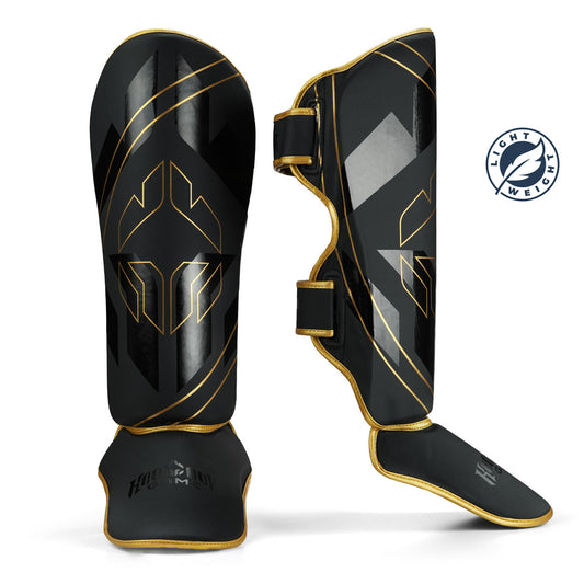 Schienbeinschoner Logo 3.0 Gold Light