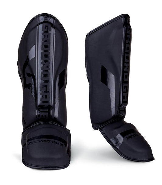 Schienbeinschoner Stripe Black