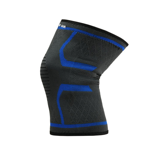 Kniebandagen Classic (Schwarz-Blau)