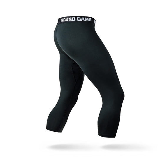 Leggings Kompressionshose 3/4 Athletic Shadow Black