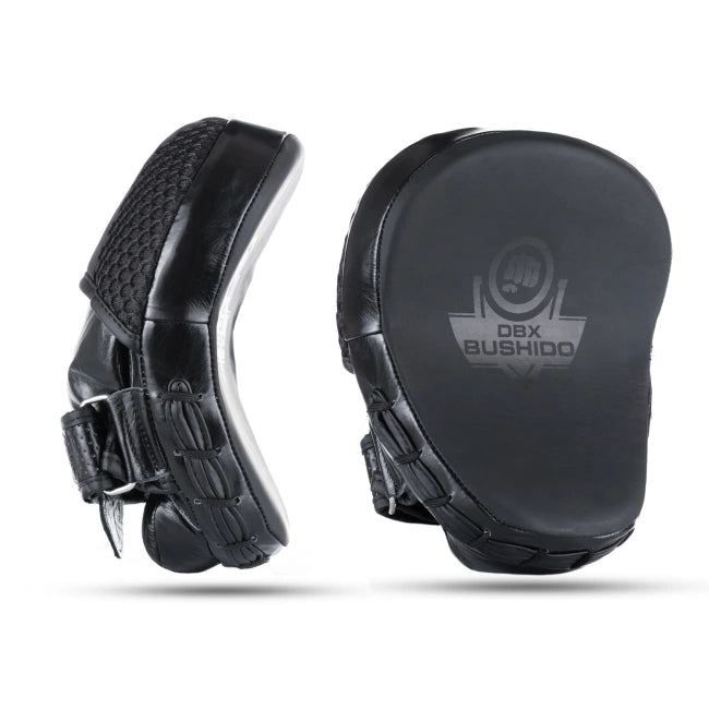 Trainerpratzen aus echtem Leder | Black Leather | 2 Stück