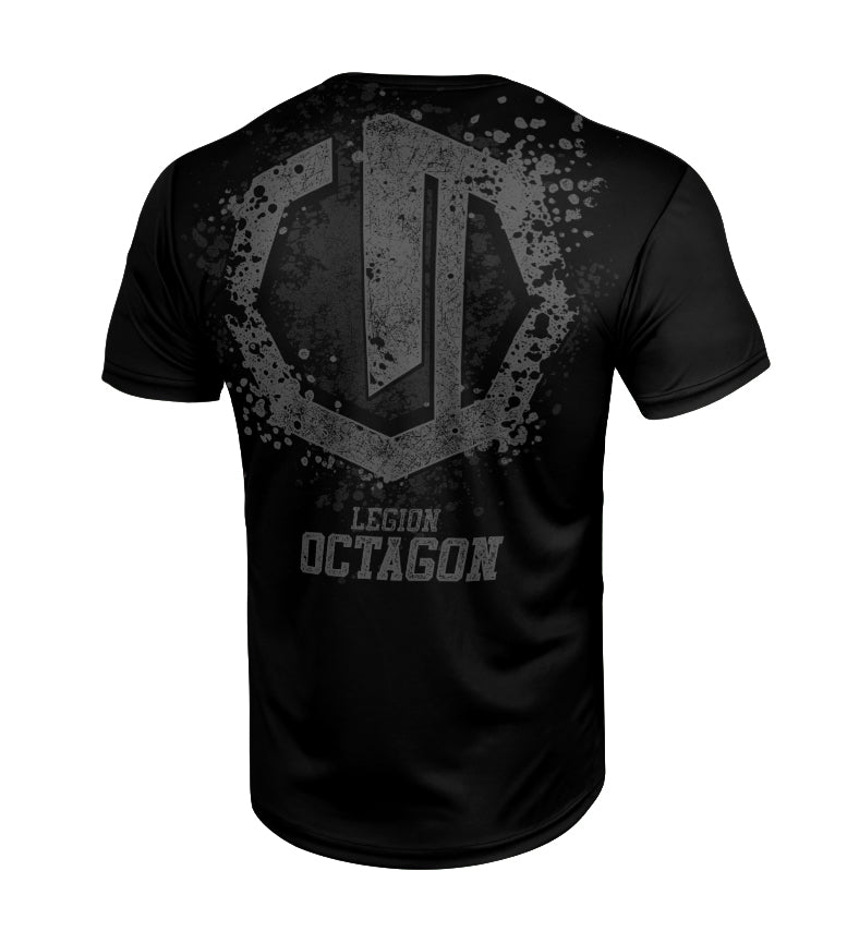 Sportshirt Legion Octagon Grunge Black/Grey