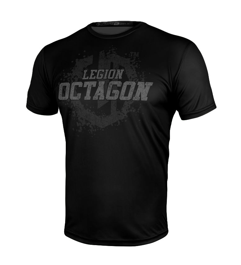 Sportshirt Legion Octagon Grunge Black/Grey