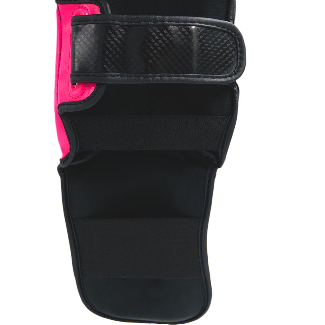 Schienbeinschoner Carbon pink/black