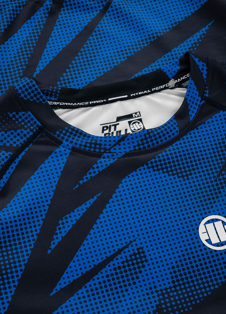 Rashguard Dot Camo II - Blau