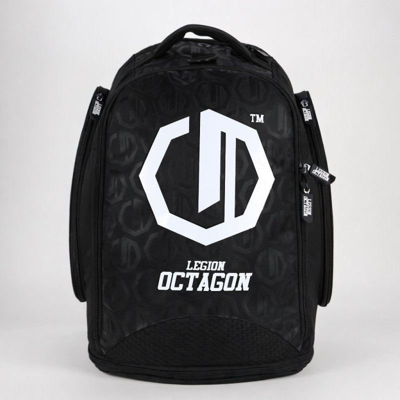 Rucksack / Sporttasche Legion Octagon Shadow schwarz/weiß