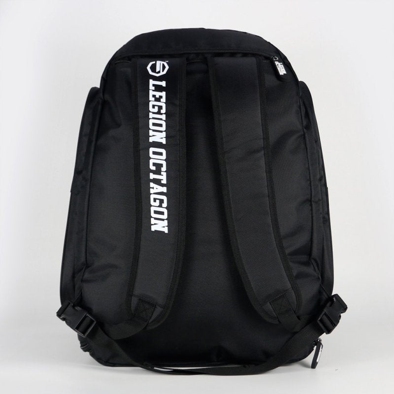 Rucksack / Sporttasche Legion Octagon Shadow schwarz/weiß
