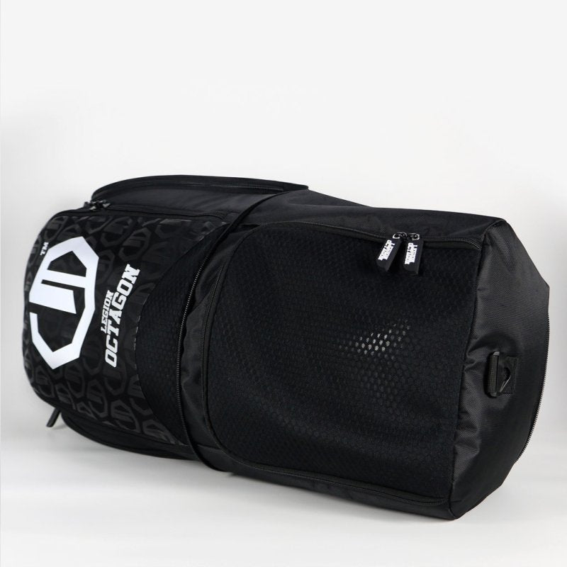 Rucksack / Sporttasche Legion Octagon Shadow schwarz/weiß
