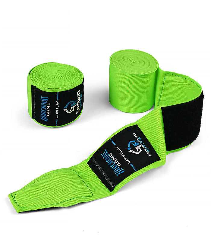 Boxbandagen 4 m Neon (Grün)