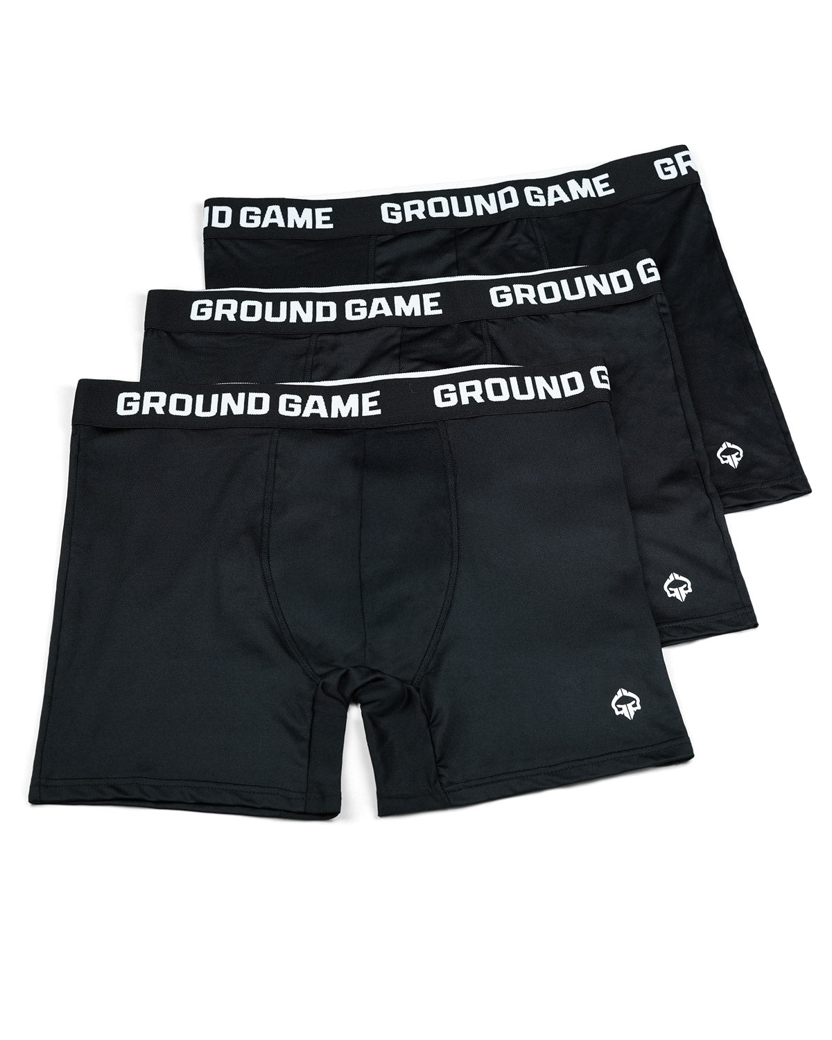 Herren-Boxershorts Sports (Schwarz) 3er-Pack