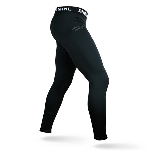 Athletic Shadow Black Leggings