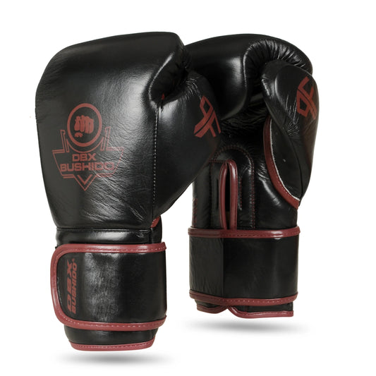 Boxhandschuhe Bushido ProFighter Bordeaux