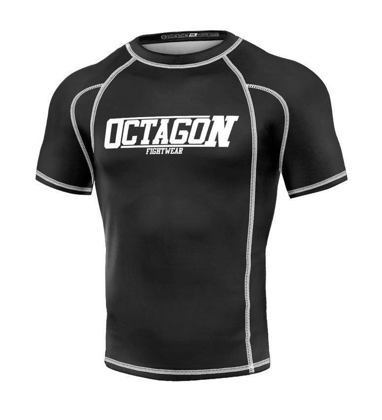 Rashguard Fight Wear black/white