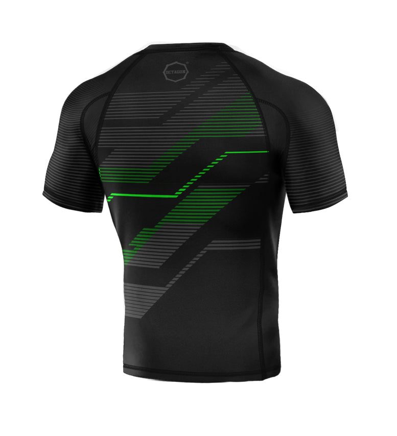 Rashguard PREMIUM Racer blackgreen
