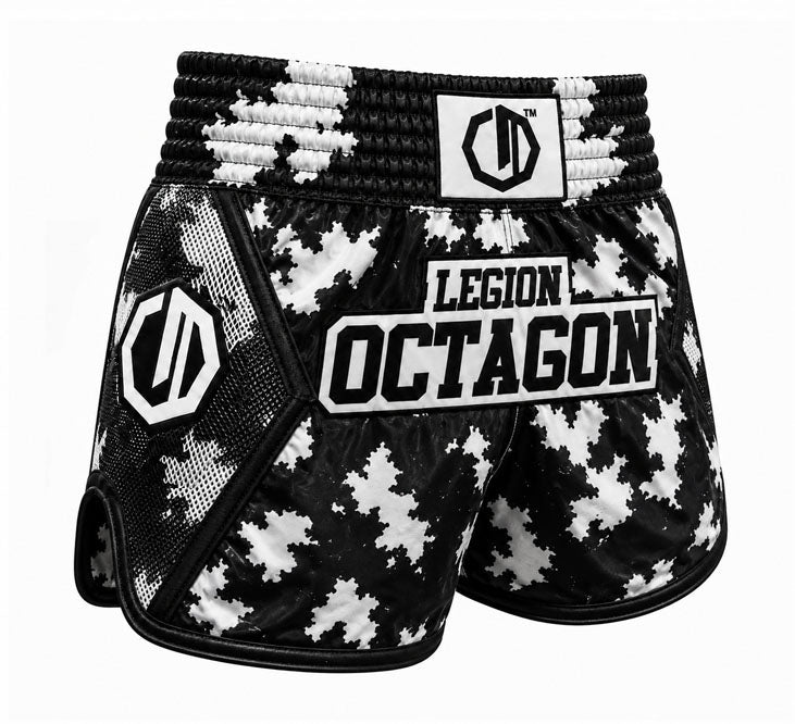 Kickboxing-/Muay-Thai-Shorts Legion Octagon PREMIUM OPS: Ghost Unit