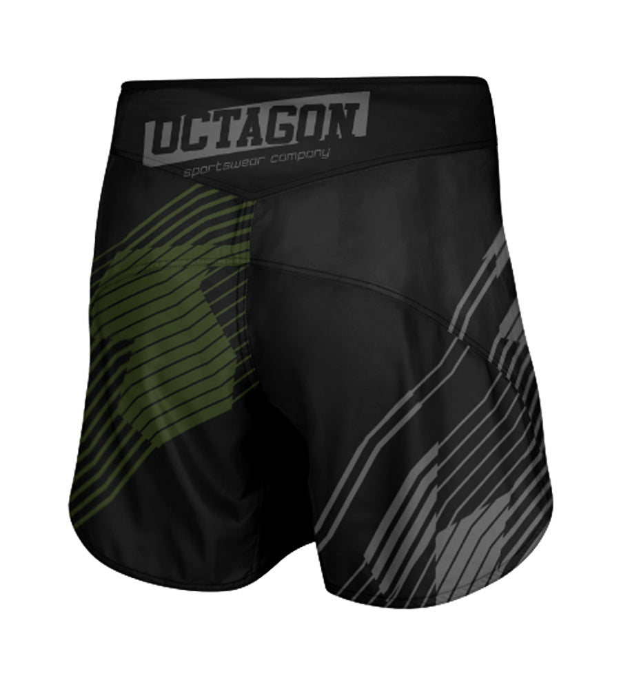 Shorts MMA Broken Line black