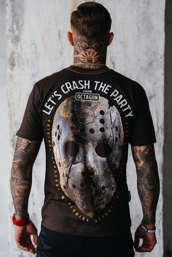 T-shirt Let's Crash The Party braun