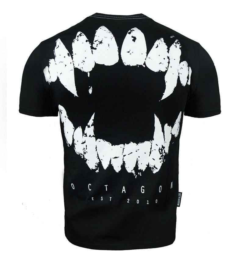 T-shirt Zähne schwarz